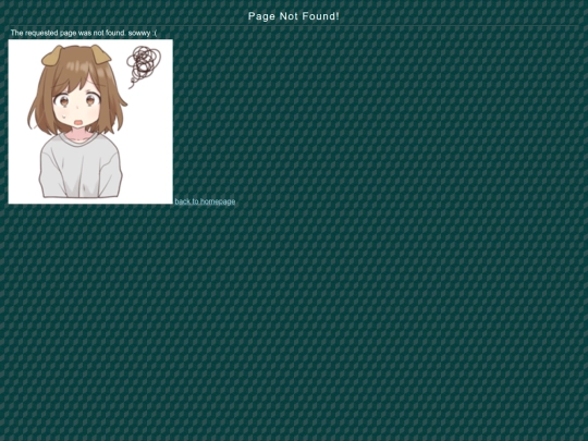 not_found screenshot