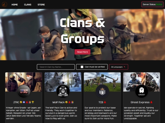 clans screenshot
