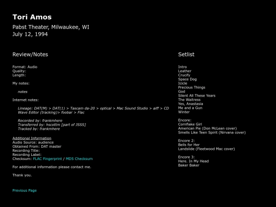 a/amos-tori-1994-07-12b screenshot