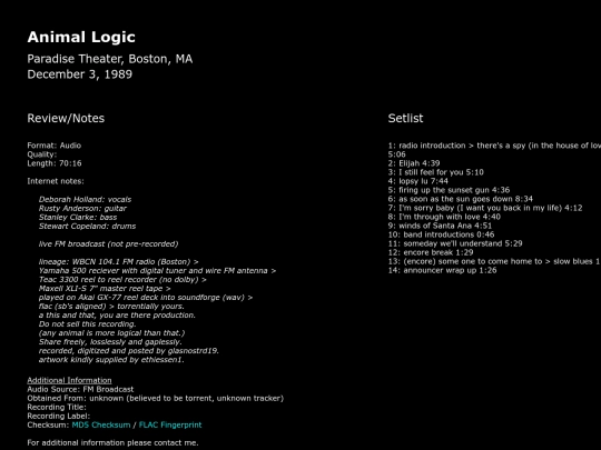 a/animal-logic-1989-12-03 screenshot