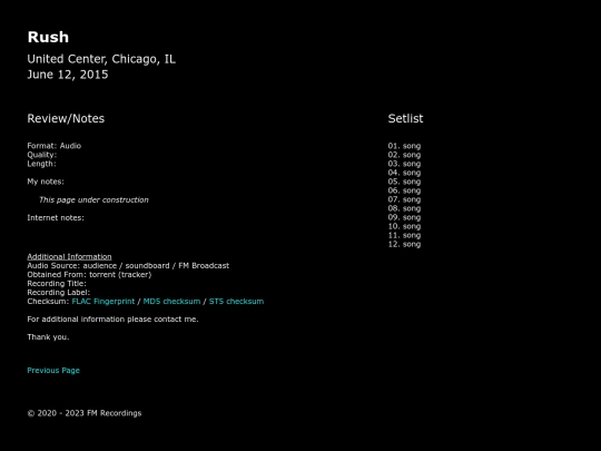 r/rush-2015-06-12a screenshot