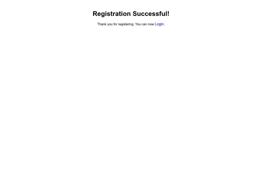 hosptal/registration-success screenshot