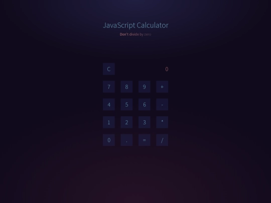 calculator screenshot