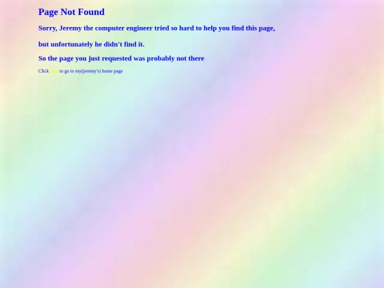 not_found screenshot