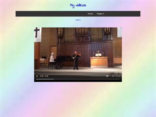 videos screenshot