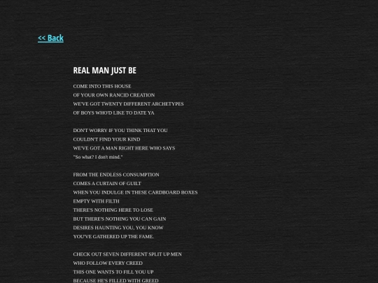 poetry/realman screenshot
