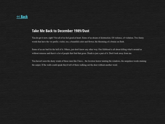 prose/dec1989 screenshot