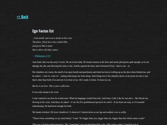prose/ego screenshot
