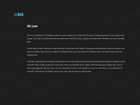 prose/hislove screenshot