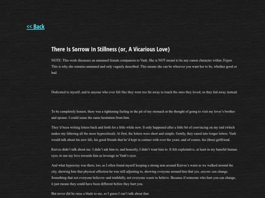 prose/vicarious screenshot