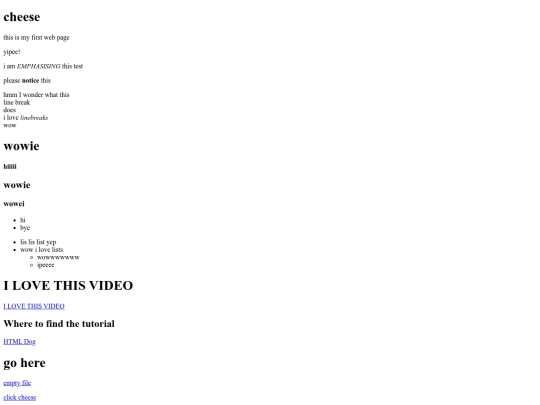 html/myfirstpage screenshot