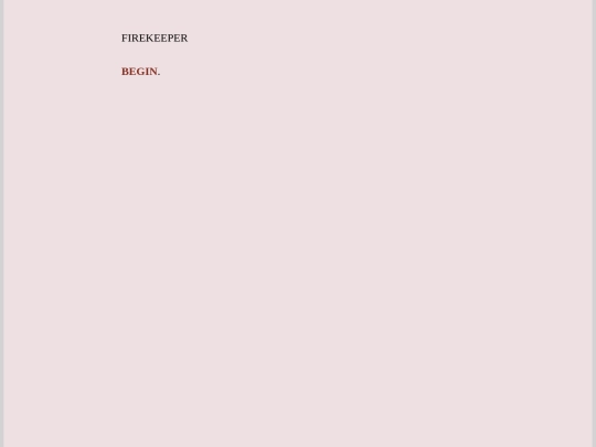 FIREKEEPER (1) screenshot