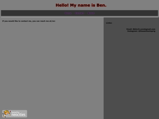 contact screenshot