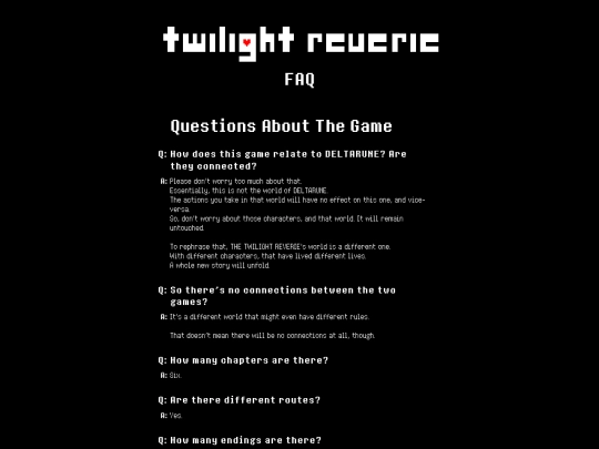 faq screenshot