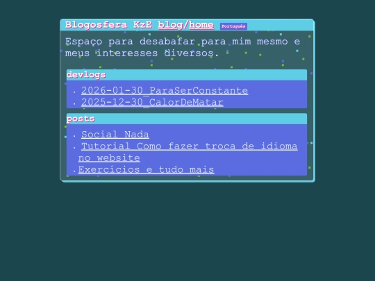 blog screenshot