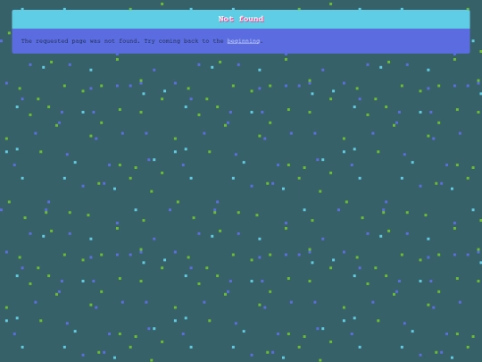not_found screenshot