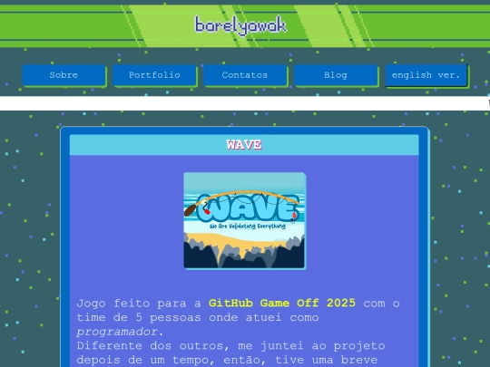 portfolio/games/WAVE screenshot