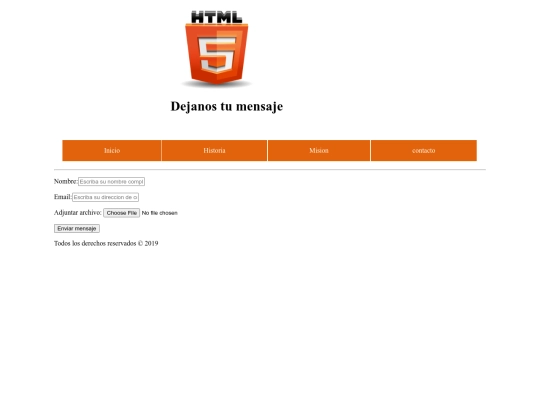 Contacto screenshot