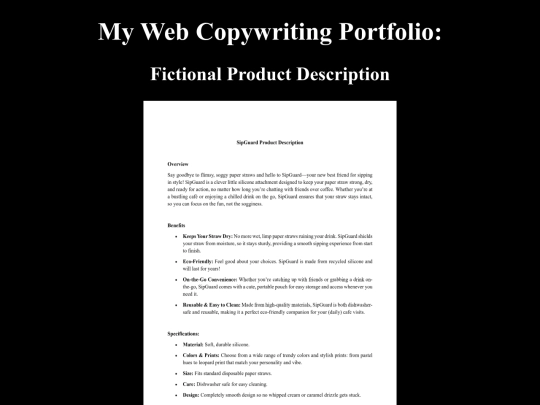 WebCopywriter screenshot