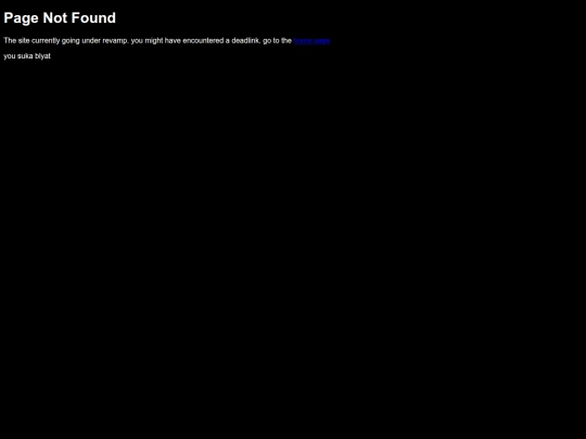 not_found screenshot