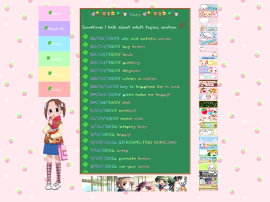 diary screenshot