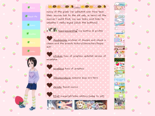 links screenshot