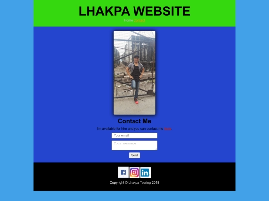 contact screenshot