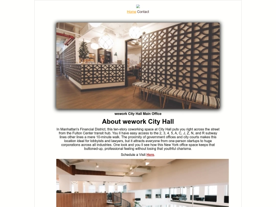 portfolio/Community_Website screenshot