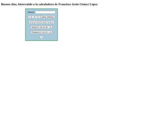 calc/calculadora screenshot