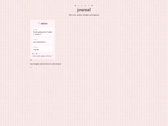 blog screenshot