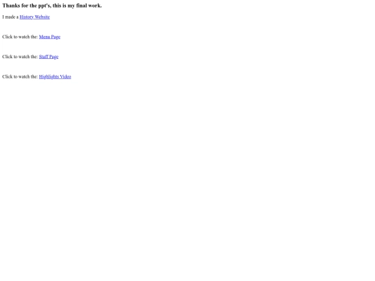 Final Project/Index  screenshot