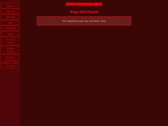 not_found screenshot
