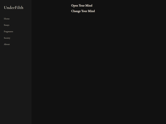 Essays screenshot