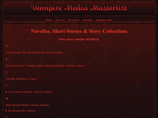 novellas screenshot