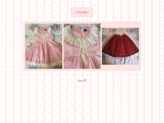 cornet-closet screenshot