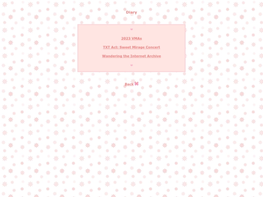 diary screenshot