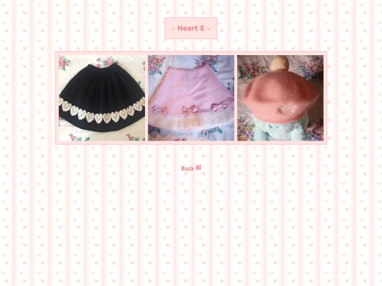 hearte-closet screenshot