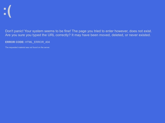 404 screenshot