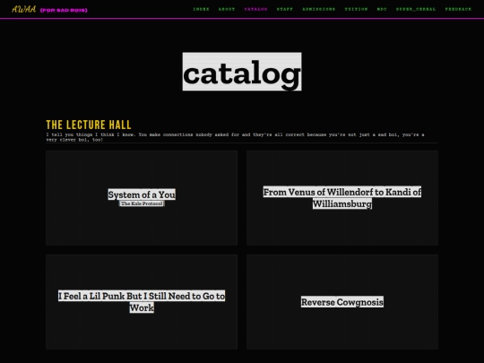 catalog screenshot