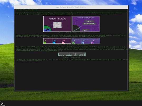 html/alevel screenshot