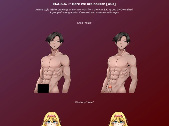 18 Coms Works EN/MASK_Here_we_are_naked screenshot