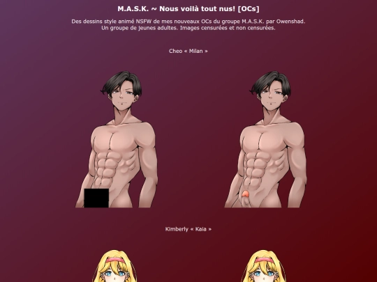 18 Coms Works FR/MASK_Nous_voila_tout_nus screenshot