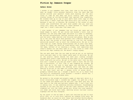 JamesonDraper screenshot