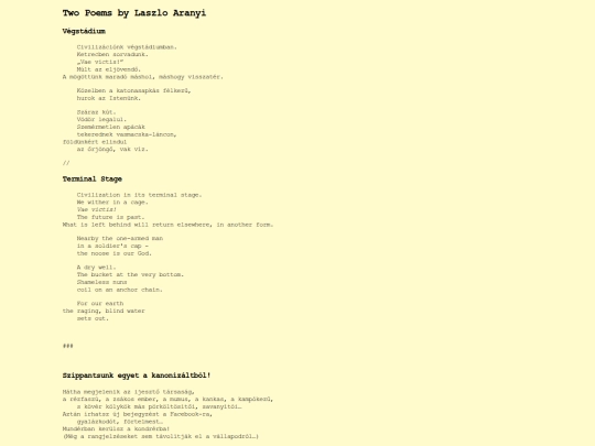 Laszlo screenshot