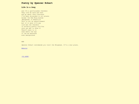 SpencerEckart screenshot