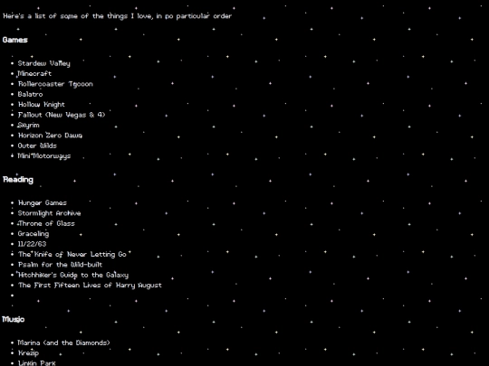 things_I_love screenshot