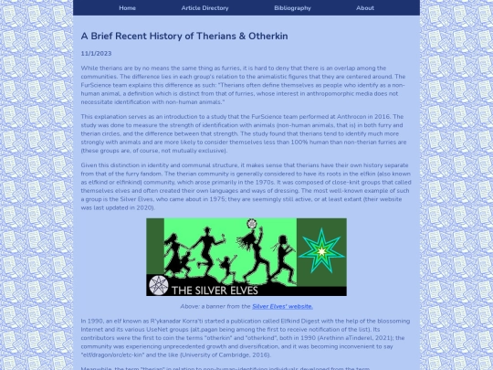Article Directory/Articles/otherkin screenshot