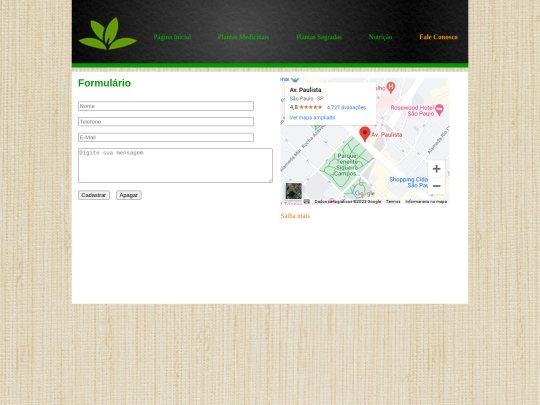 fale_conosco screenshot