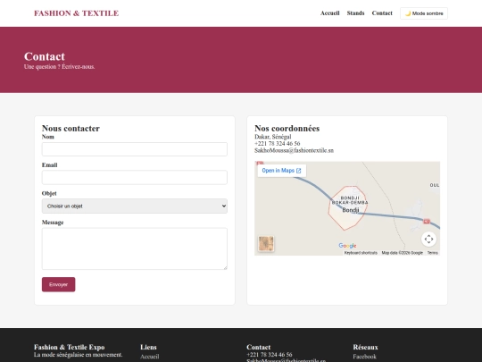 foire mode_textille/contact screenshot