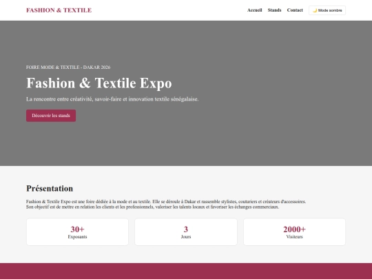 foire mode_textille screenshot